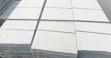 惠州芝麻白毛板，石材毛板