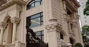 惠州黄金麻别墅外墙异形定制