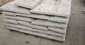 惠州芝麻白蘑菇石，自然面