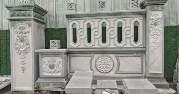 惠州芝麻灰异形别墅门头