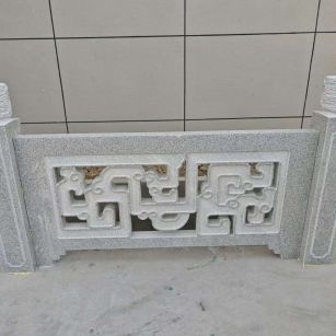 惠州芝麻白河道栏杆 桥栏杆