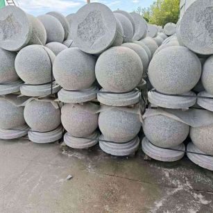 惠州圆球石球挡车球