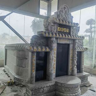 惠州套墓 墓碑 围坟石 异形定制