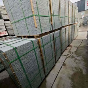 惠州芝麻白地铺版 石材地铺石