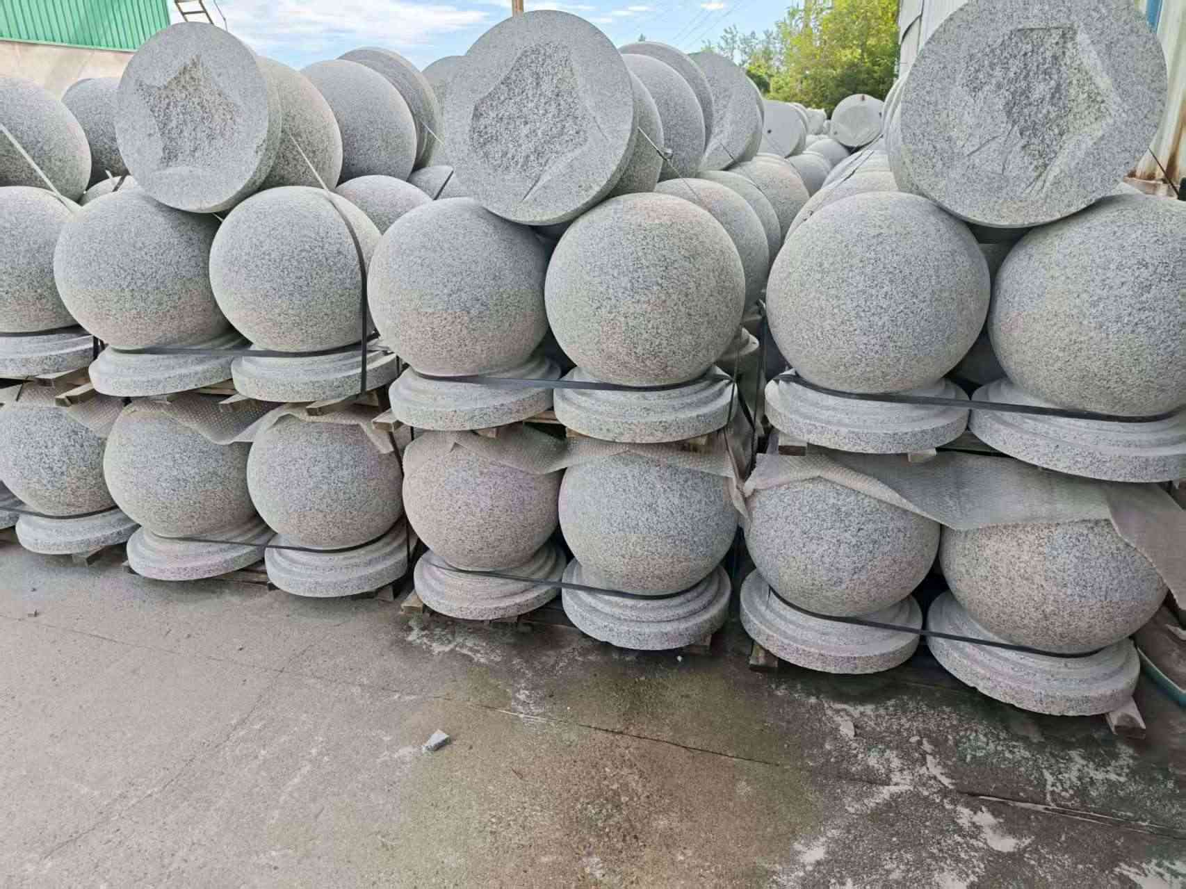 惠州圆球石球挡车球