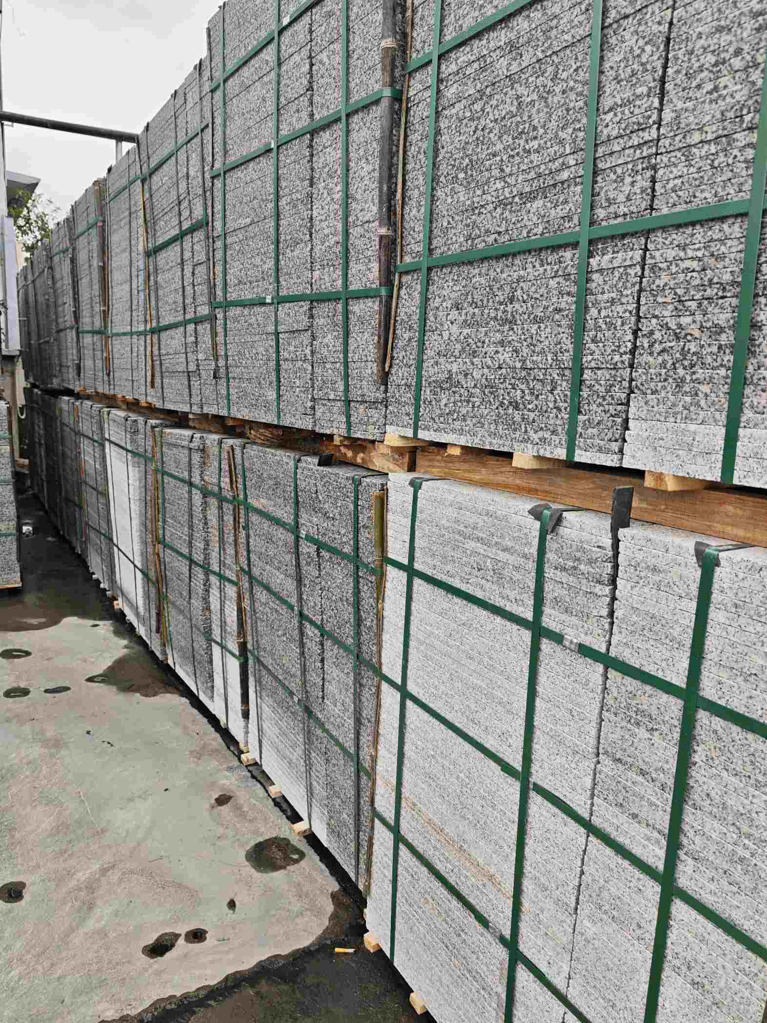 惠州芙蓉白地铺石，石材地铺石