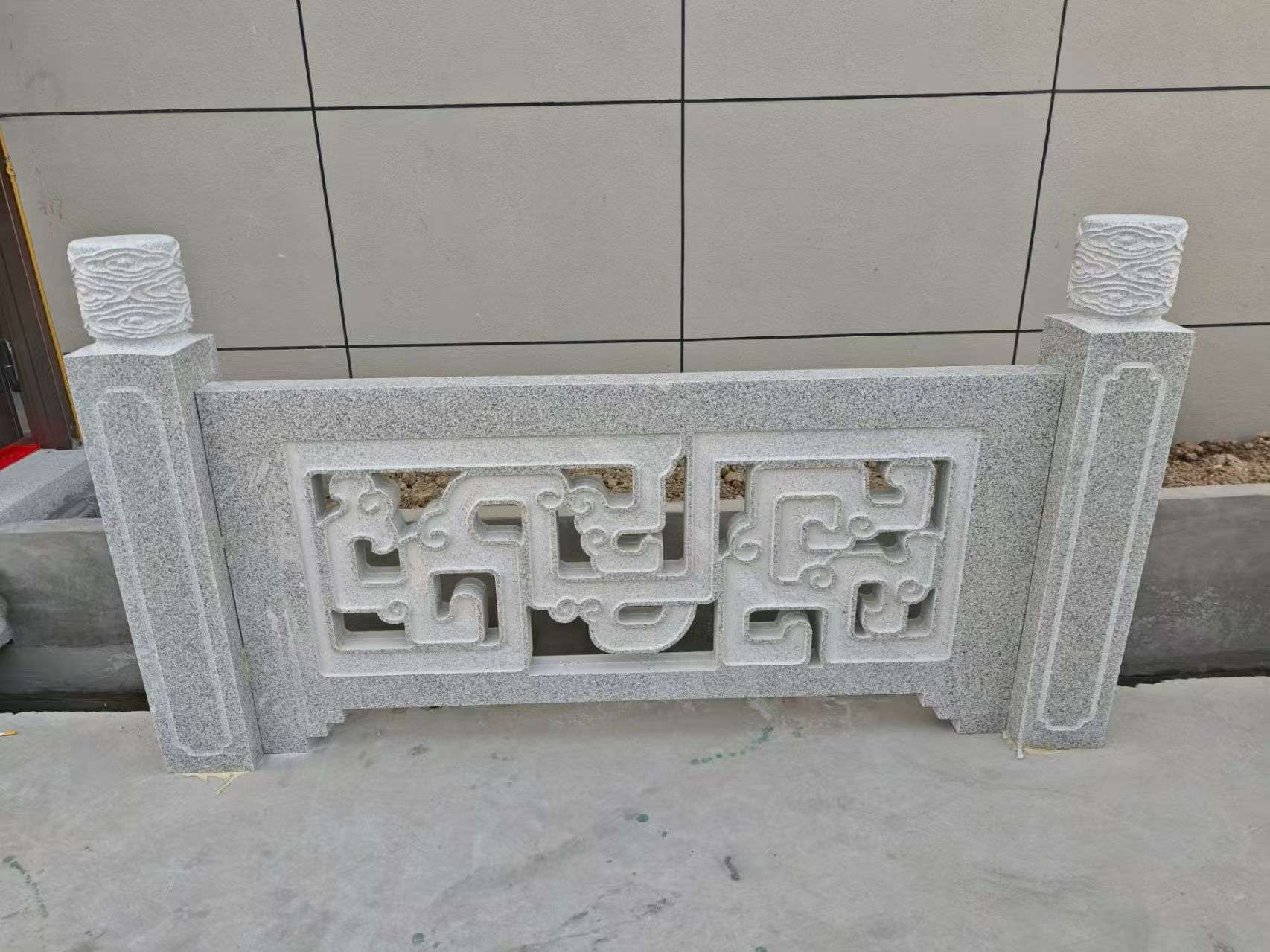 惠州芝麻白河道栏杆 桥栏杆