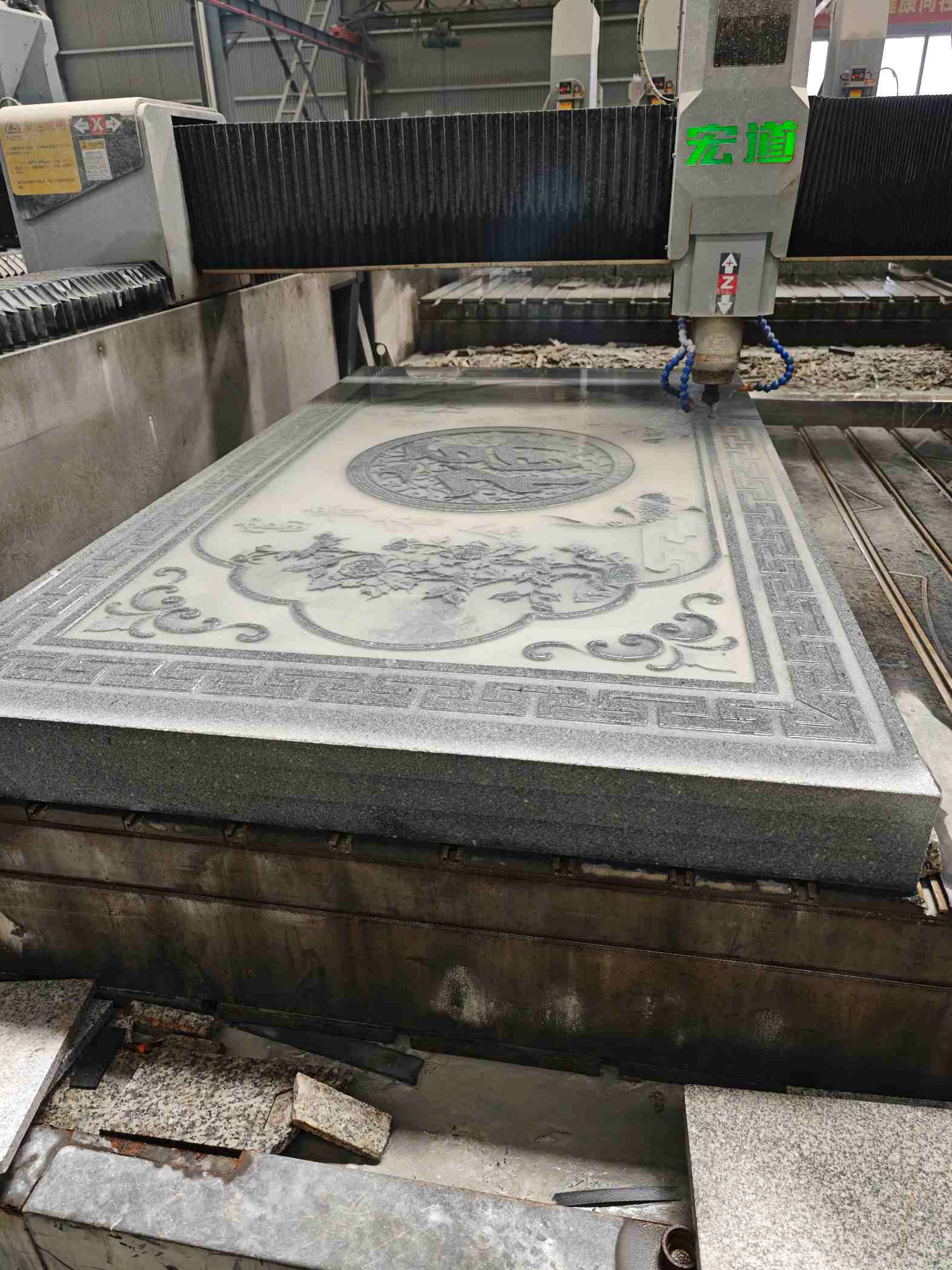 惠州芝麻灰雕刻版异形雕刻异形定制